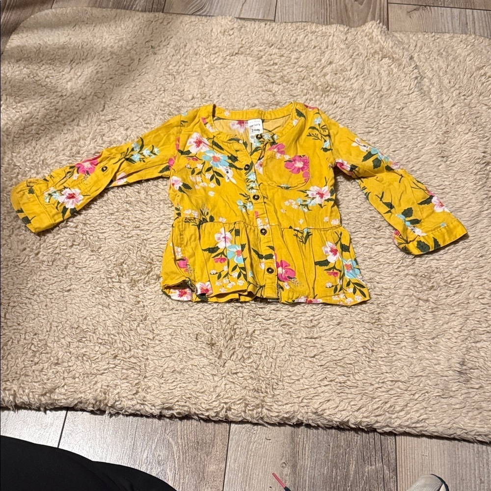 Toddler Carter’s Long Sleeve Blouse